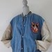 Disney Mickey Mouse Stadium Jacket Coat Mens Large