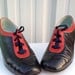Vintage Lace up oxford patent leather shoes
