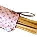 SALE - Umbrella Yarn Swift Cover Yarn Winder Drawstring Padded Bag - Crafty Pirate - Pink