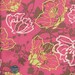 1/2 Yard Paradise - Morning Showers Pink Lime Grey Floral PA-207 Cotton Quilt Fabric - Pat Bravo Art Gallery Fabrics