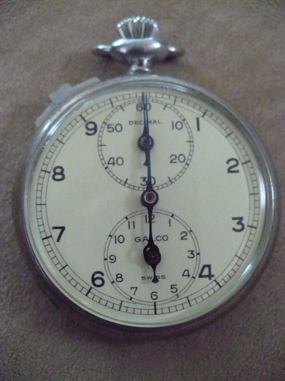 Vintage Galco stopwatch Reserved for Kelinci
