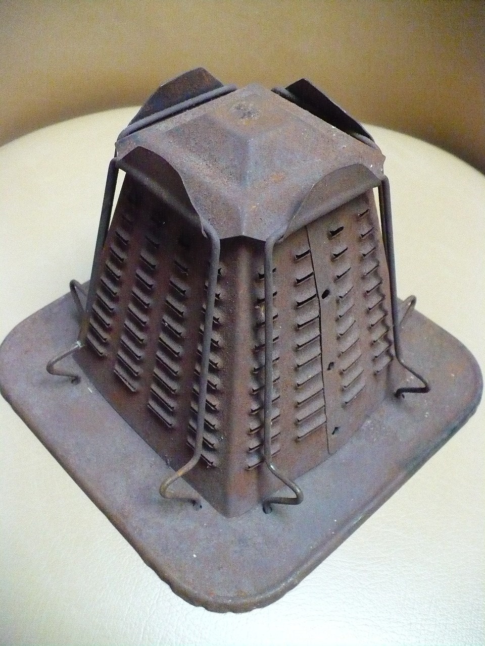 Antique metal toaster