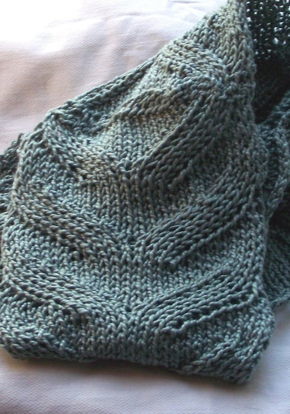 Scarf Knitting Pattern - Spring Flora from KnitChicGrace ...