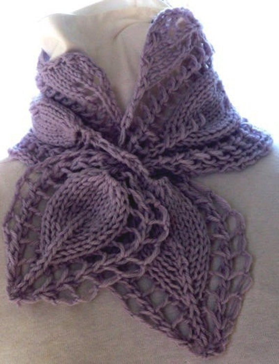 Victorian Rose PDF Hand Knitting Pattern