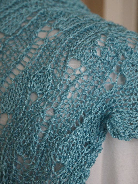 Sweater Knitting Pattern - VineYard Vest from KnitChicGrace on Etsy Studio