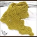 Daisy Maize Neckwarmer PDF Knitting Pattern Light and Danty with a Touch of Romance
