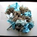 Vintage Fabric Flower Bouquet