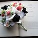 Vintage Fabric Flower Bouquet