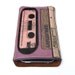 Leather ipod ,itouch,iphone case - Lilac Walkman
