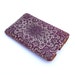 Leather iPhone Case - Purple Lace