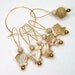 Seashell Stitch MarkersKnitting