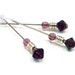 Counting Pins Marking Pins Cross Stitch Needlepoint Hardanger Amethyst