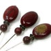Rainbow Jasper Counting Marking Pins Needlepoint