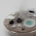 Moldy petri dish No. 10 - mostly monochrome