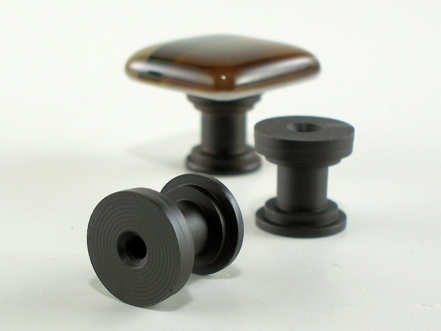 or Drawer Knob Base Hardware Blank for Fused Glass