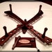 Windmill style - Peruvian Walnut Yarn swift - Skein Winder