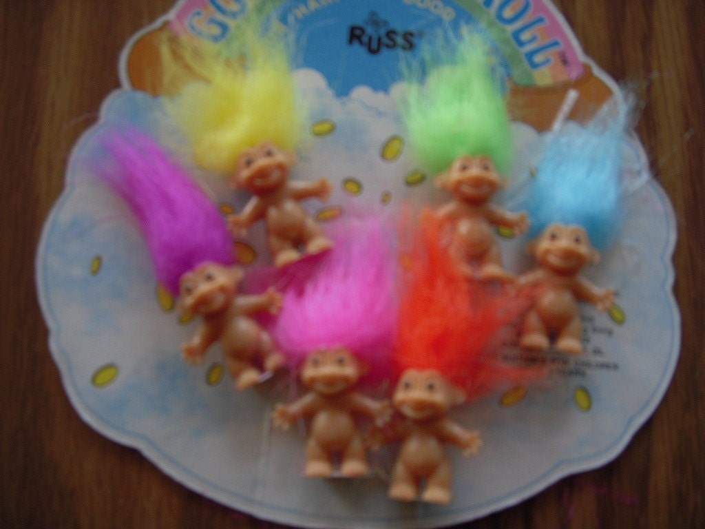 mini troll dolls