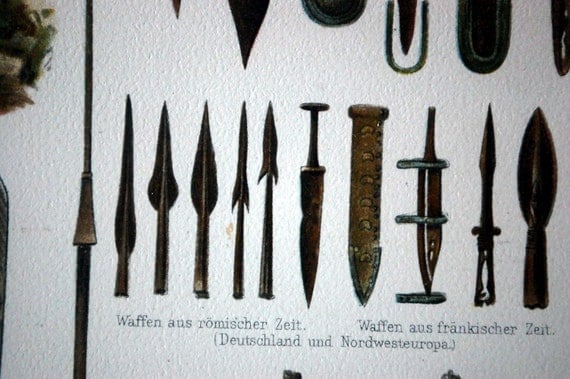 antique-print-of-iron-age-tools-earlier-period-1895-german