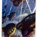 1940 Vintage Print of Dirigibles