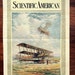 Happy Birthday Commemorative Series. Antique Scientific American Cover dated August 3, 1918. World War I Fighter Planes