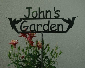 Metal Garden Sign Your choice 53 to choose from...19 Inches