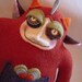 Recycled cashmere sweater Monster Wild Thing