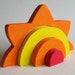 wooden sun stacker