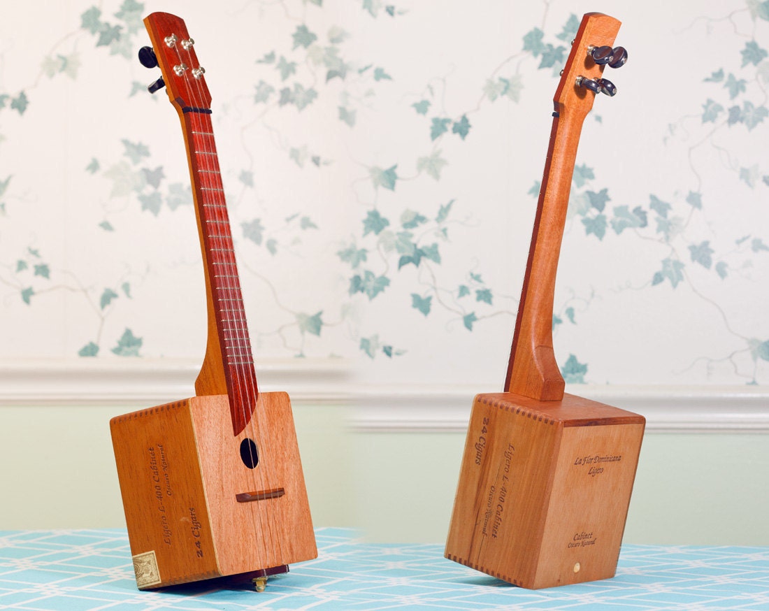 Cigar Box Ukulele Little Red