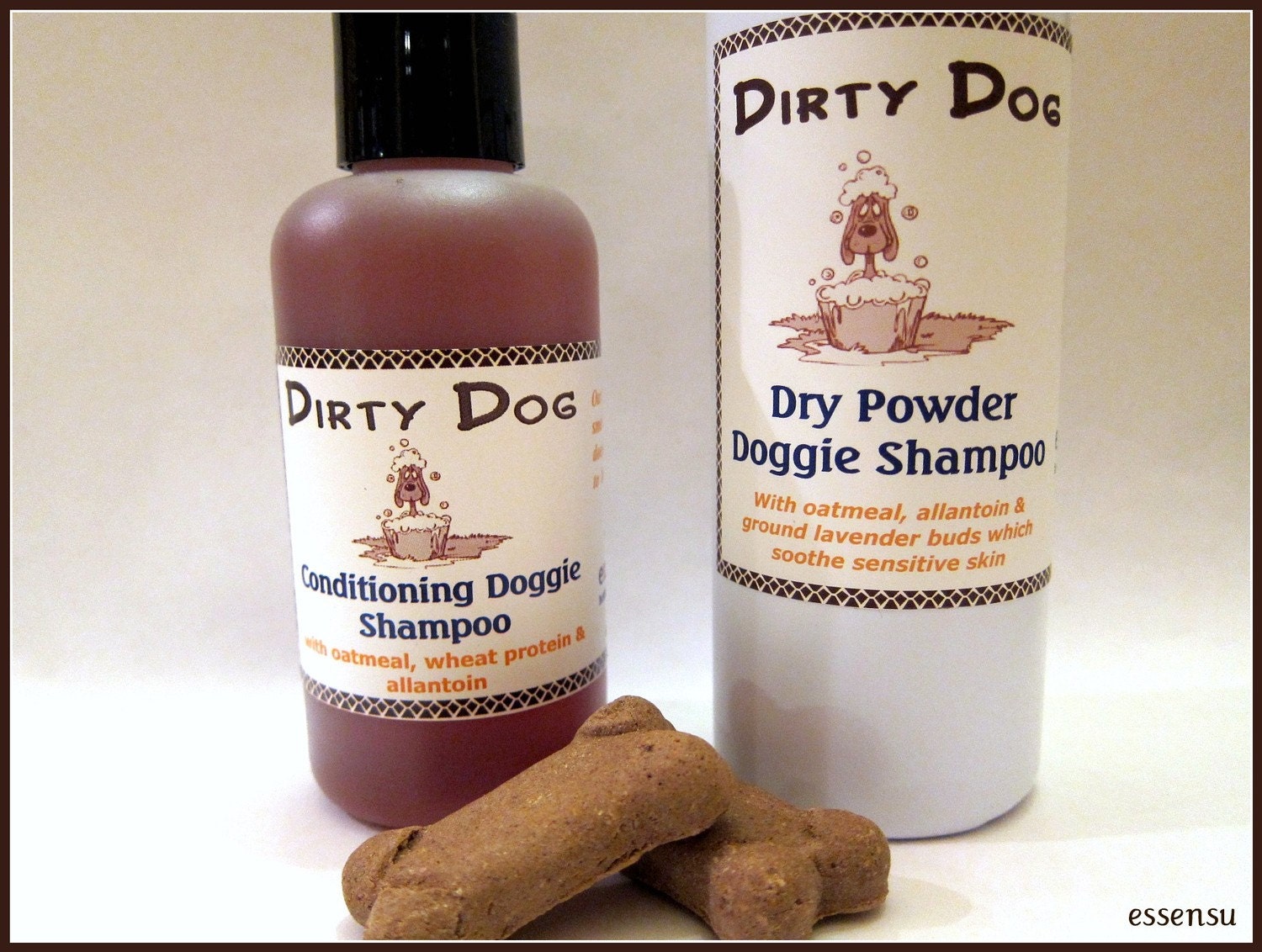 Dirty Dog™ Organic Conditioning Natural Shampoo and Dry Powder