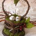 Fantastical Forest Collection - Birds and Berries Caketopper