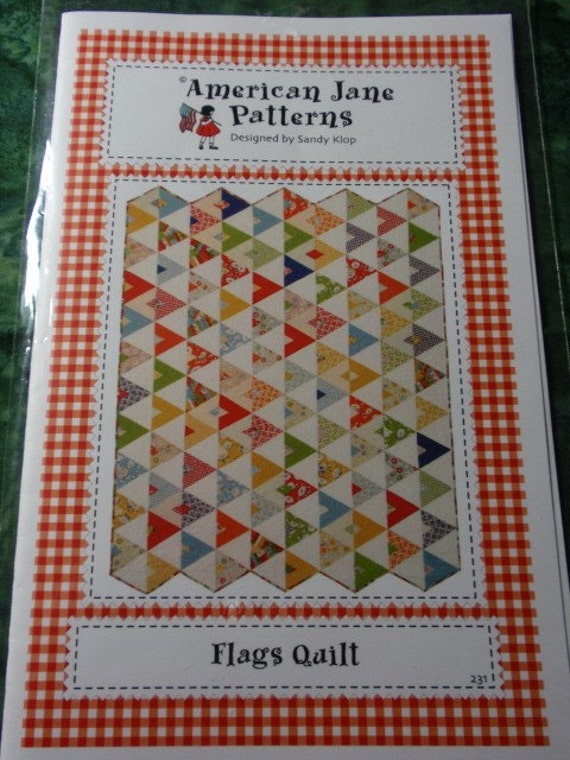 Flags Quilt Pattern by American Jane Patterns