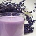 Lavender Essential Oil Soy Candle - Lavendar Aromatherapy - Decor and Housewares