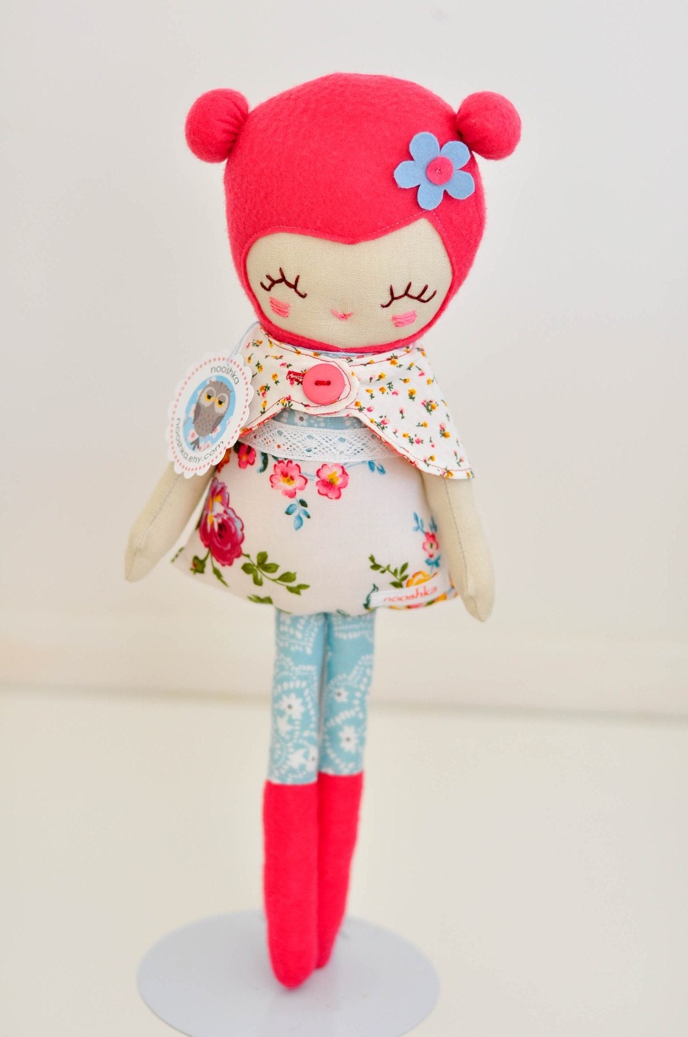 Love LuLu handmade plush doll made in Australia by MrBeauTie