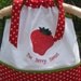 sample sale half off 12 months only strawberry pillowcase dress