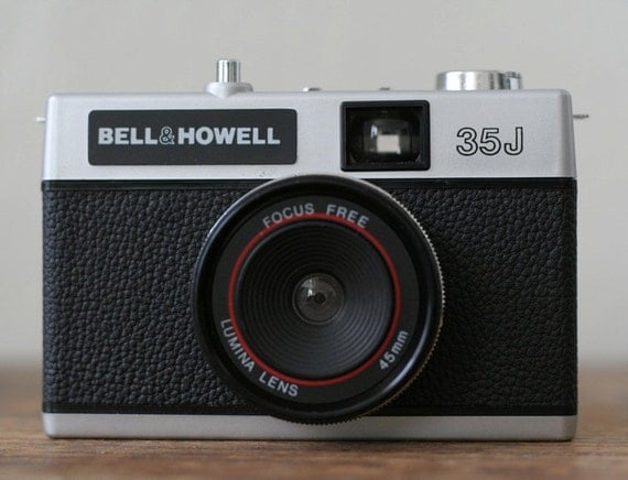 Vintage Bell and Howell 35mm Film Camera by heartcity on Etsy