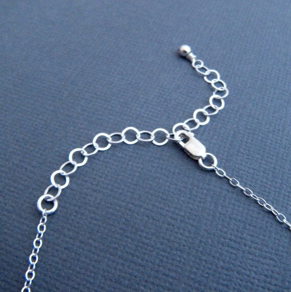 large silver circle necklace hammered silver circle.