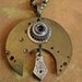 Steampunk watch parts pendant - Fit to be tied - Steampunk Necklace / Pendant - Repurposed art