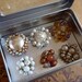 Recycled - Upcycled - Vintage Earring Magnet Gift Set - by Steampunk Junq