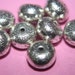 LAST BATCH - Antique Silver Plated Round Hefty Bali Style Spacers-12mm - 9 pcs