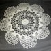 vintage crochet 11" doillie