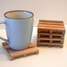 Coasters - Beverage Pallets Made From Reclaimed Wood Pallets - 6 coaster set