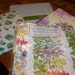 Vintage birthday wrapping paper