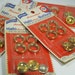 Vintage Prims Halo Insert Buttons Four Packs