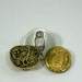 Collectible Owl Buttons ,Give a Hoot, Woodland