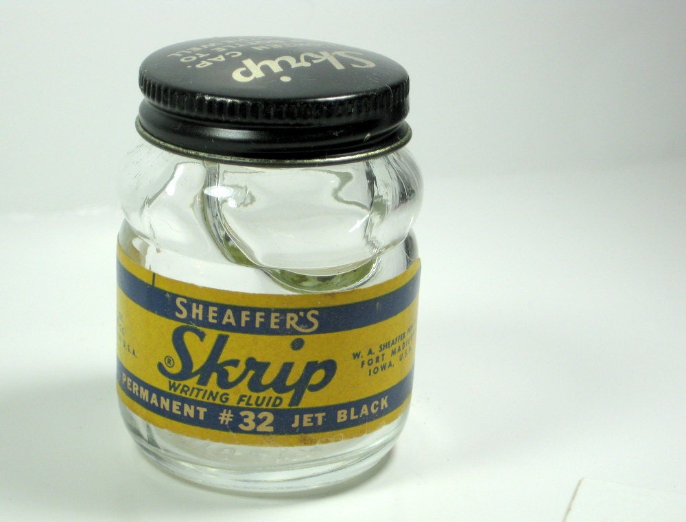 Vintage sheaffer skrip ink bottle Clearance