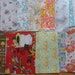 Lot of 16 Vintage Wrapping Paper Scraps Baby Wedding Shower Mixed