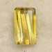 9 carat ... Faceted Rutilated Quartz Gemstone ... 12 x 9 x 6 MM