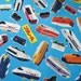 Japanese Fabric - Tomy Trains 1/2 yard
