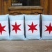 Chicago Flag Pillows- ONE Pillow