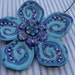 Polymer Clay Flower Pin or Pendant